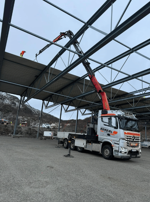 bilde av arbeidsbil Boreal Maritim