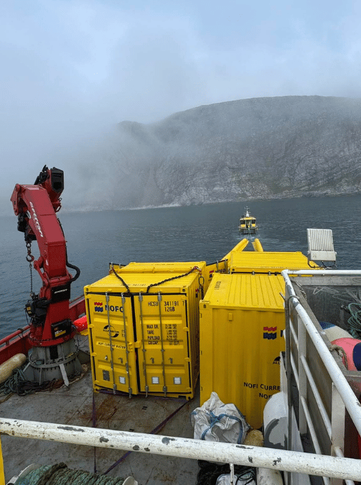 Bilde av dekk på slepebåt